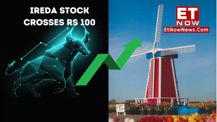 Ireda share price