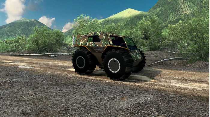 Mod ATV Sherp ETS2: Kendaraan Offroad untuk Segala Medan